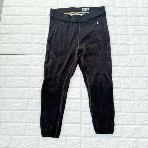 Smartwool 3/4 Pants Intraknit 200 thermal merino base layer bottom size XL - Picture 2 of 8